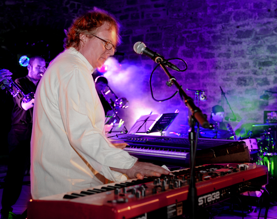 MCM keyboard player Peter Antony